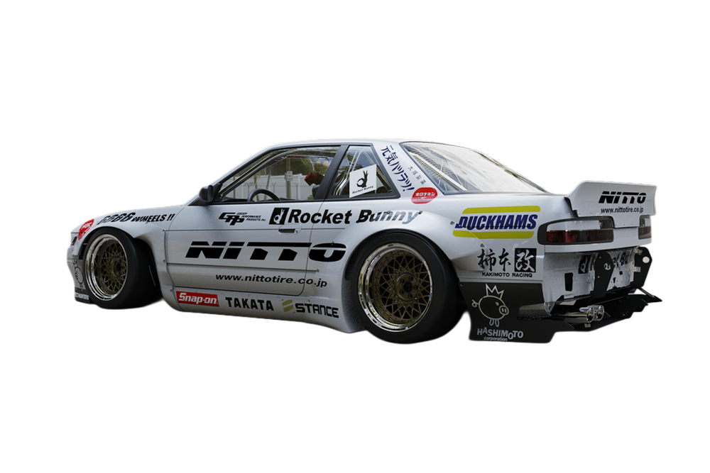 Rocket Bunny Nissan S13 V2 Widebody Aero Kit — HyperNight